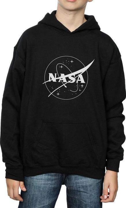 Image du produit Nasa - Sweat à capuche CLASSIC INSIGNIA LOGO MONOCHROME - Garçon (140, 146)