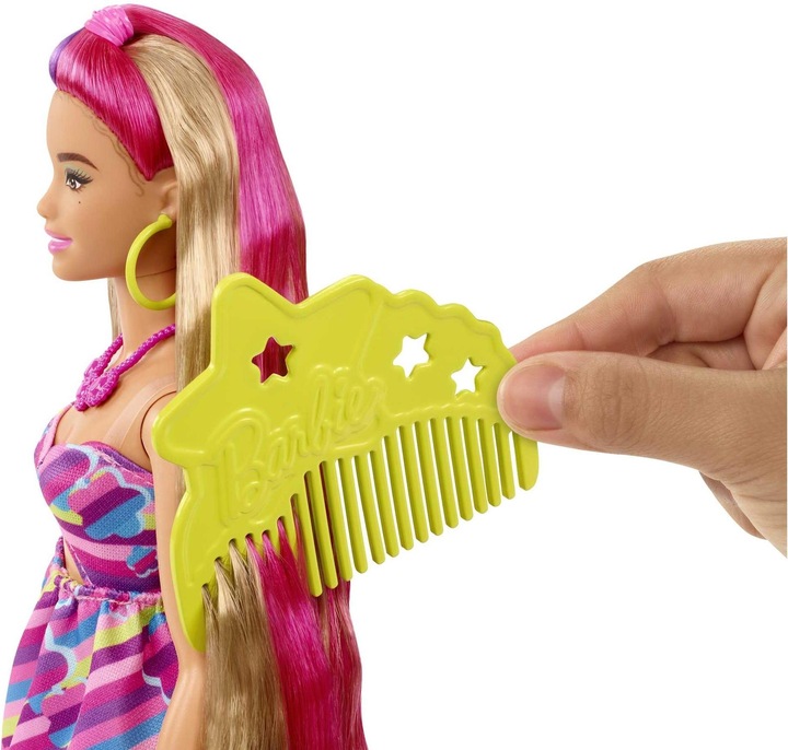 Produktbild Barbie Totally Hair Puppe im Blumenlook