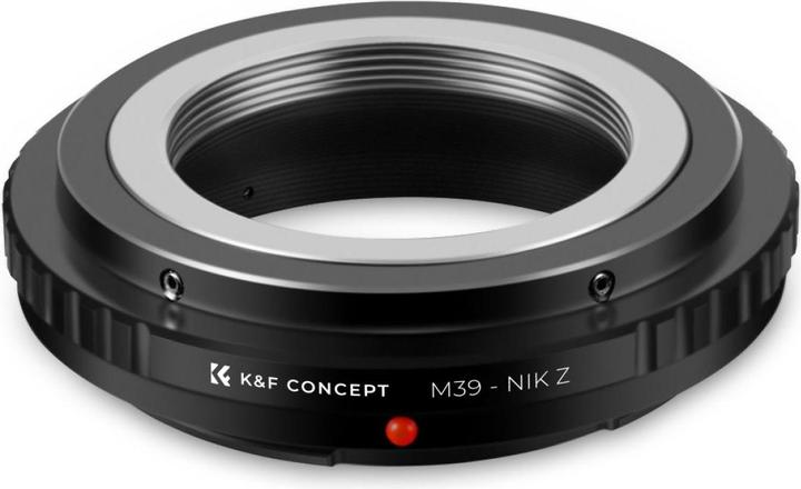 Actual product image K&F Concept High Precision Lens Adapter Mount, M39-NIK Z