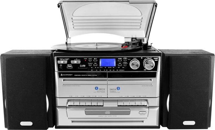 Produktbild Soundmaster Mcd4500 (Tape-Deck, Plattenspieler, CD Player, 2x 25 W)