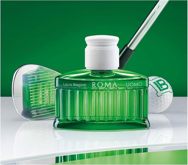 Actual product image Laura Biagiotti Roma - Uomo Green Swing Eau de Toilette (Eau de toilette, 75 ml)