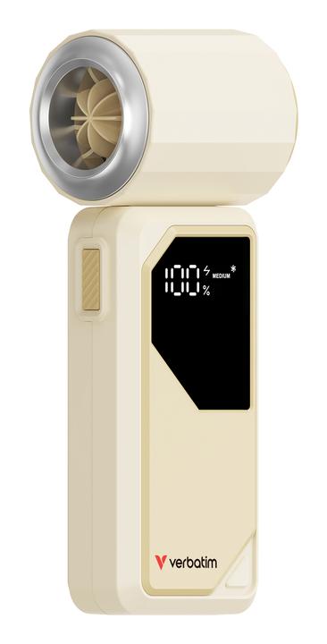 Actual product image Verbatim Handventilator Cool'n'Go AirJet weiss/silber