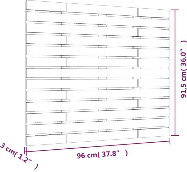Image du produit VidaXL Oksiutka (96 x 3 x 91,5 cm)