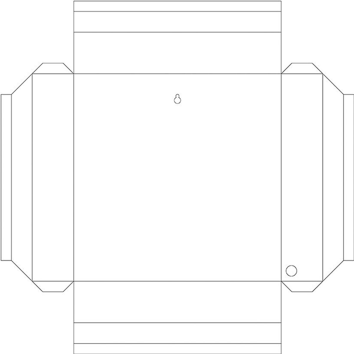 Thumbnail - Ursus Bastelset Shadow Box Weihnachtsbaum, 19 x 19 cm, 1 Stück