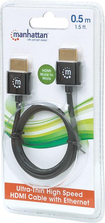 Produktbild Manhattan HDMI (Typ A) — HDMI (Typ A) (0.50 m)