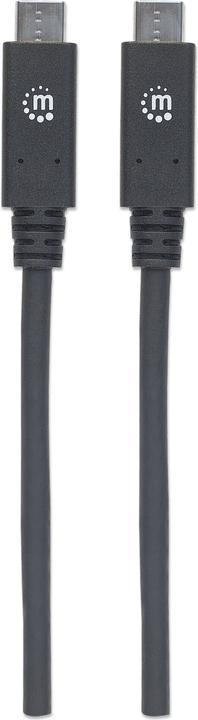Image du produit Manhattan USB-C Schwartz (1 m, USB 3.2 Gen 2, 100 W)
