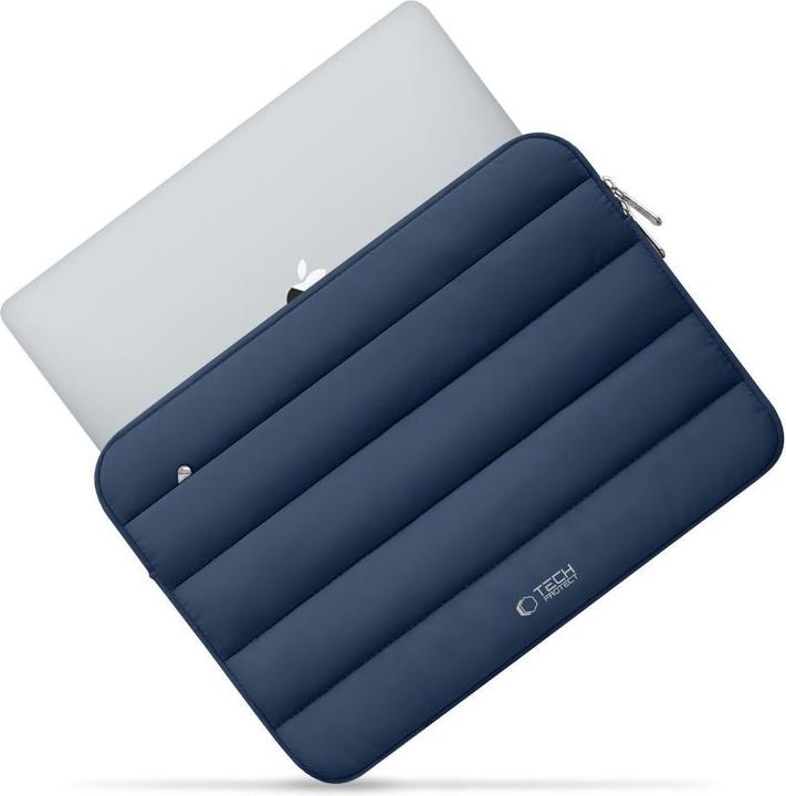 Immagine prodotto Tech-Protect Tech-Protett Flauschige Laptoptasche 13-14 - Marineblau (14")