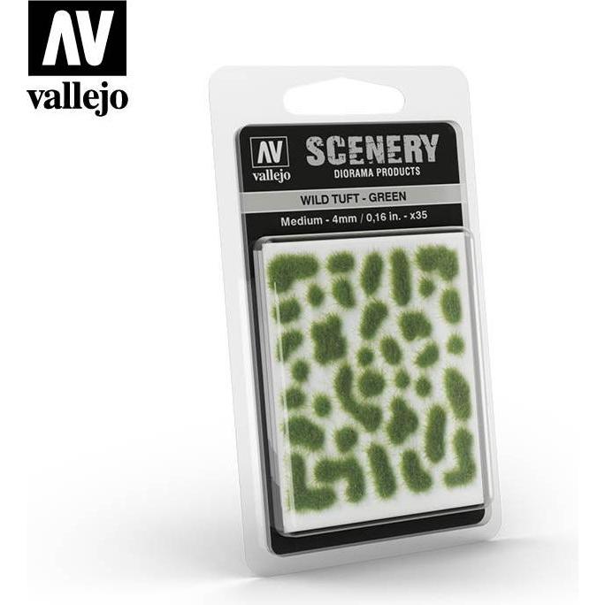 Vallejo Wild Tuft - Green (SC406)