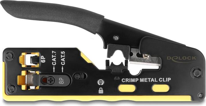 Immagine prodotto Delock Crimpzange für 6P/8P RJ45/RJ11 Stecker Cat. 5/6/7 mit (135 mm)