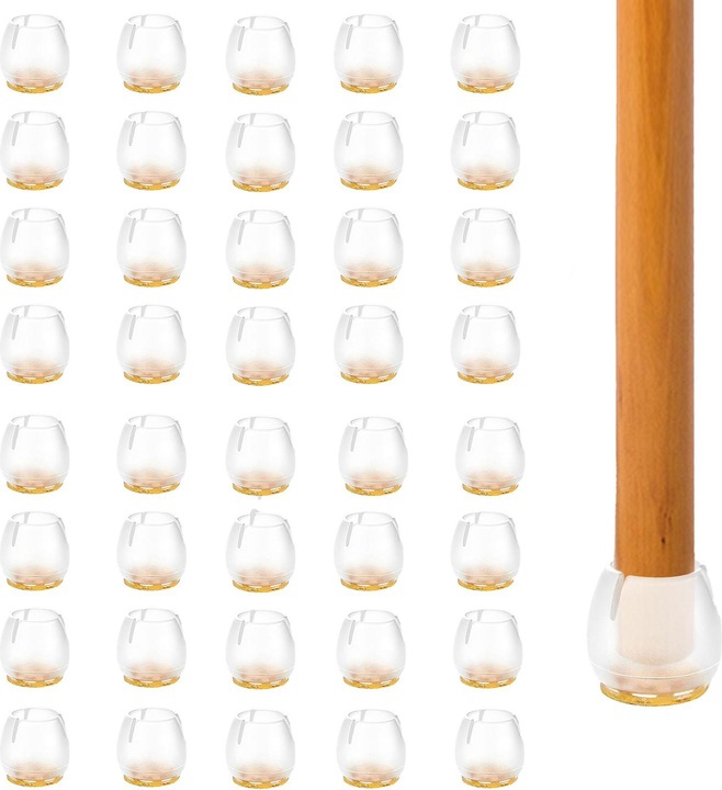 Produktbild Intirilife Stuhlfusskappen (Steckgleiter, 40 Stück)