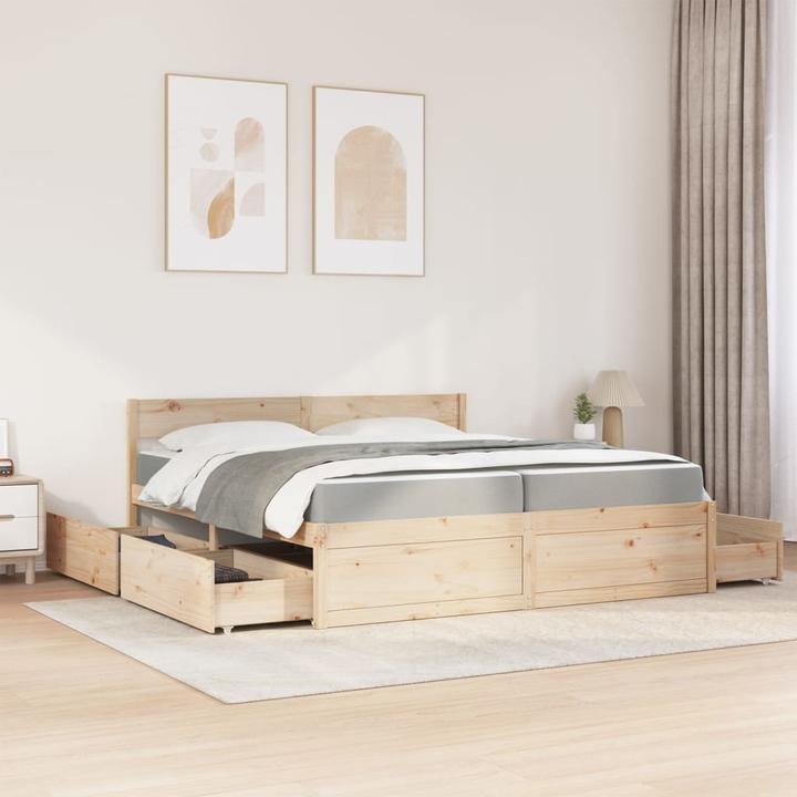 Image du produit vidaXL Bett (200 x 200 cm)