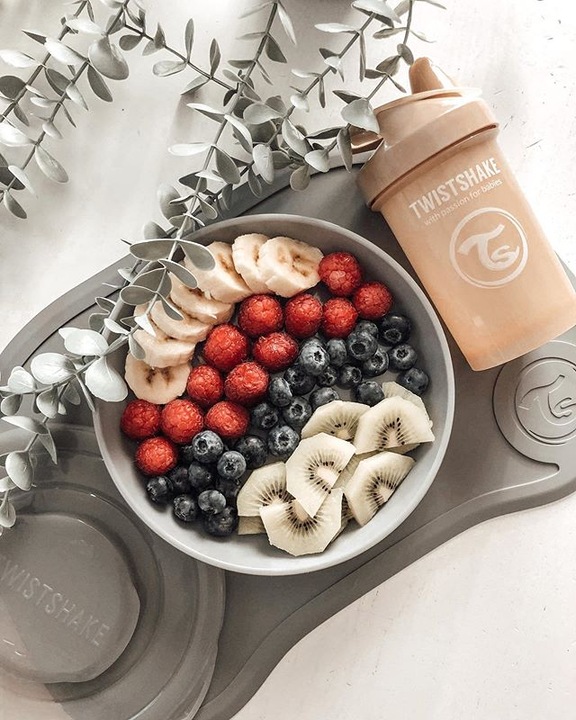Actual product image Twistshake Click-Mat Mini + Plate