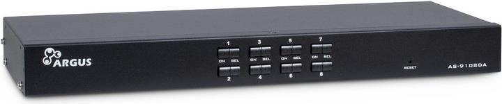 Intertech KVM-Switch AS-9108DA RackmountDVI,8xDVI/USB/Audio