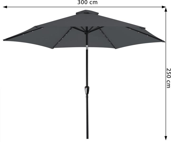 Actual product image Kingsleeve Sonnenschirm (3 m)