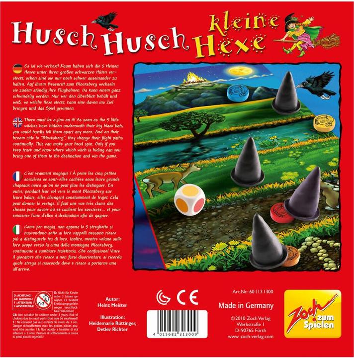 Produktbild Zoch Husch Husch kleine Hexe (Deutsch, Französisch, Italienisch, Englisch)