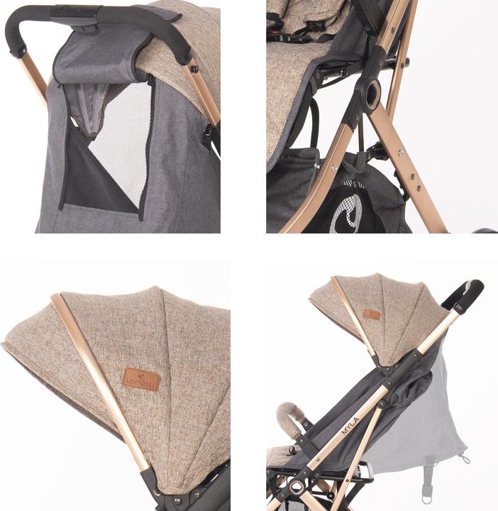 Actual product image Lorelli poussette Myla châssis aluminium