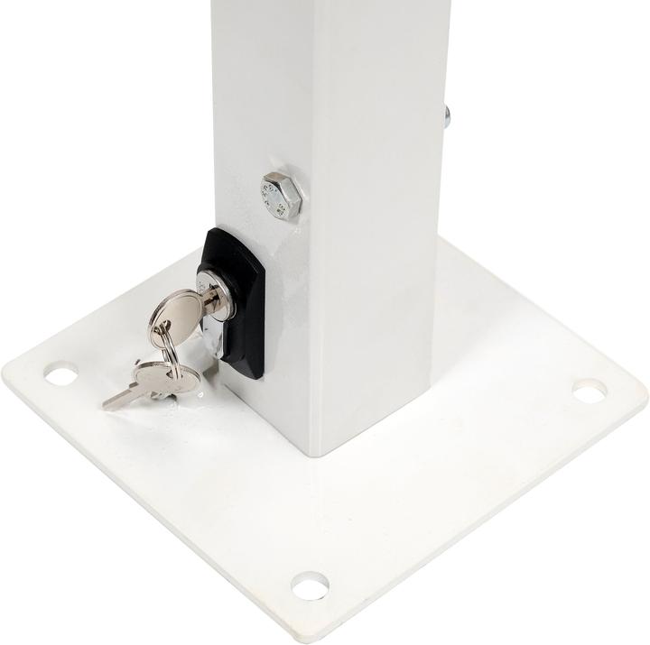 Yato Pakrplatzsperre / Absperrprofsten H=60cm, B=55cm mit Profilzylinder