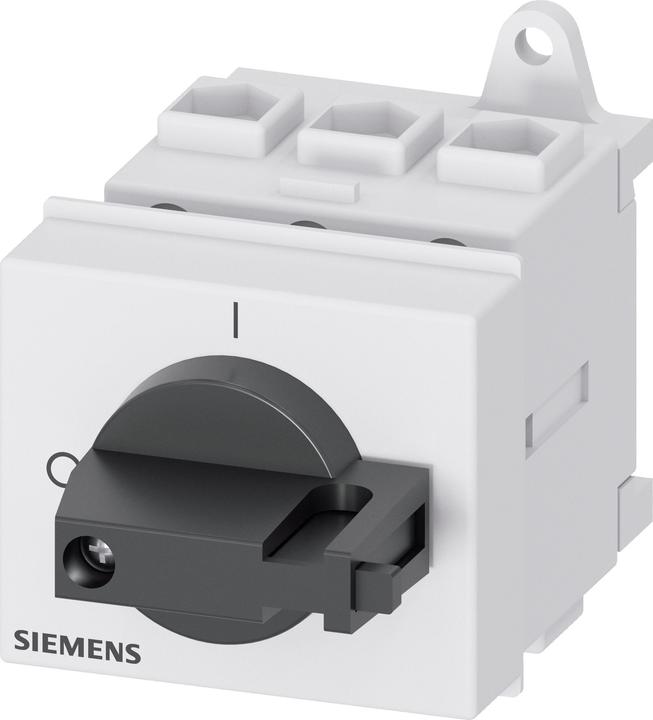 Produktbild Siemens Hauptschalter 25A 3p IP44 Einb Wart/Rep 3LD2130-0TK11