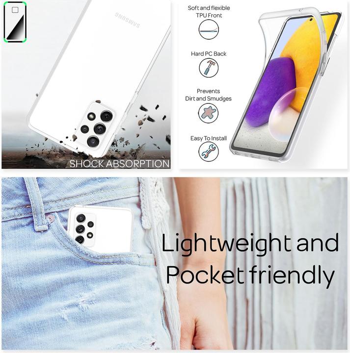 Produktbild Nalia 360 Grad Handyhülle (Samsung Galaxy A72)