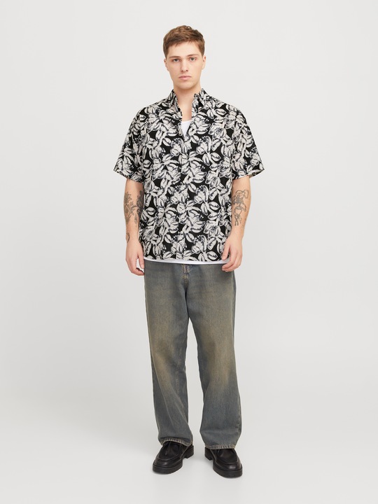 Image du produit Jack & Jones Jorjoshua Split Aop Shirt Ss Ln (XXL)