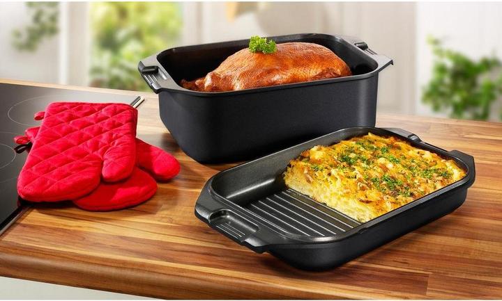 Immagine prodotto Karcher Tostapane 2 in 1 nero a induzione (Pirofila + casseruola, Alluminio pressofuso)