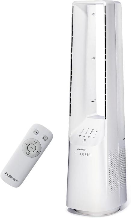 Produktbild Breeze Rotorloser Turmventilator mit Fernbedienung (62 dB)