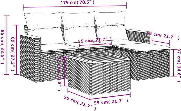 Produktbild vidaXL Heather