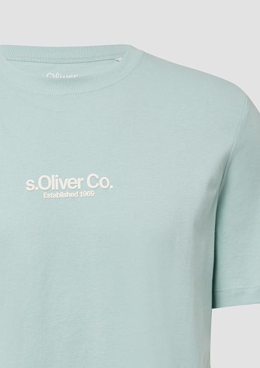 Produktbild S.Oliver T-Shirt T-Shirt aus Baumwolle mit Logo-Print (M)