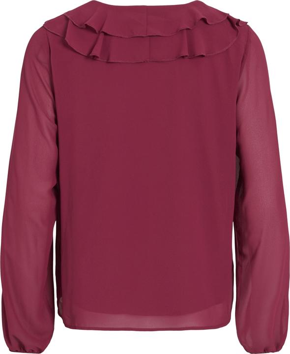 Immagine prodotto Vila VIANE Gerüschtes Oberteil mit langen Ärmeln (36)