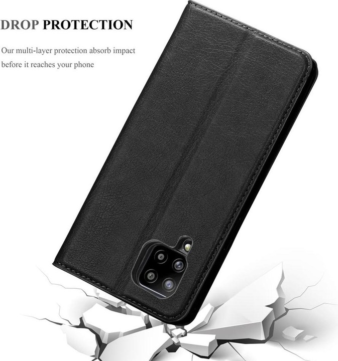 Actual product image Cadorabo Book Invisible Magnet Cover (Samsung Galaxy A42 5G)