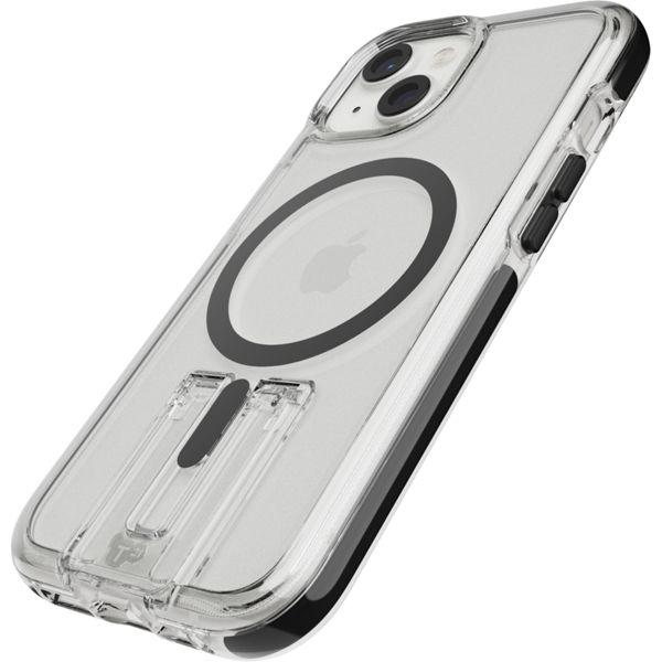 Produktbild tech21 EvoCrystal Kick Case MagSafe for iP 15 Clear/Black (Apple iPhone 15)