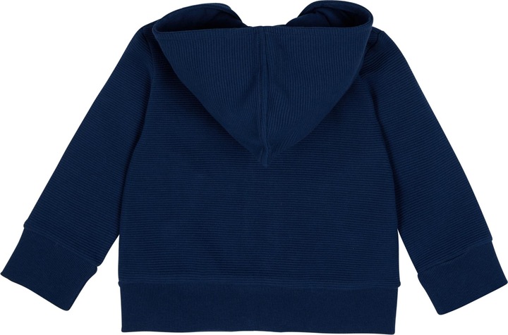 Produktbild loud + proud Kapuzenjacke Rippenstruktur (68)