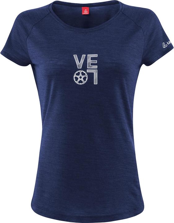 Actual product image Löffler Women's Printshirt Velo Merino-Tencel (42, XL)