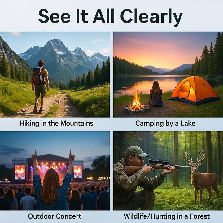 Actual product image Barska AB10768 binocular black (30x, 80 mm)