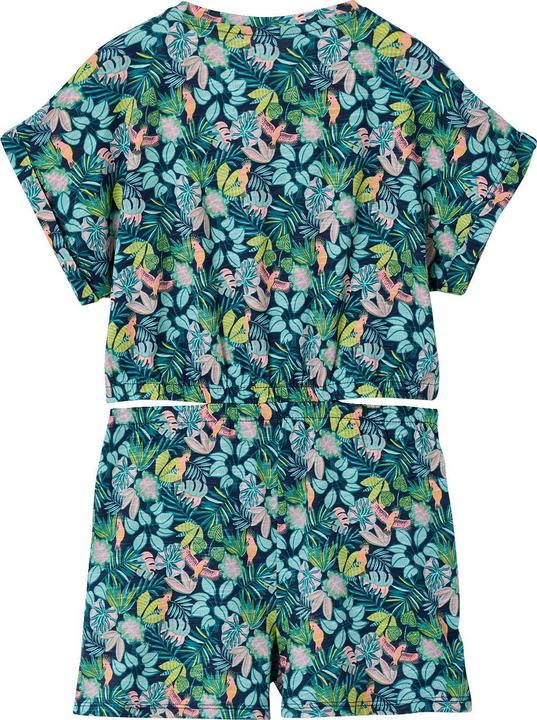 Produktbild Vertbaudet Kurzer Mädchen Jumpsuit mit Cut-out an den Seiten (128)