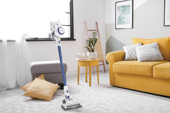 Actual product image Hoover Candy Viva CVIVA15 011 cordless White No bag