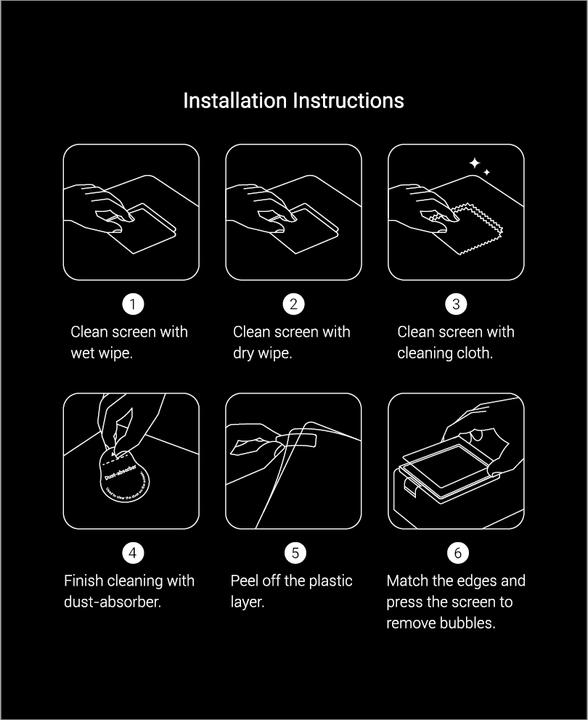 Actual product image SmallRig Screen Protector for Blackmagic Design Pocket Cinema Camera 6K PRO (2 pcs) 3274