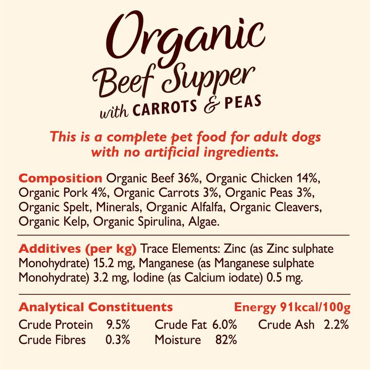 Produktbild Lily's Kitchen Organic Beef Supper (Adult, 1 Stk., 150 g)