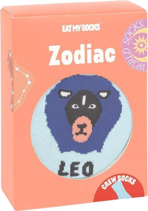 Produktbild Eat My Socks Sternzeichen Löwe Socken (Einzelpack, One Size)
