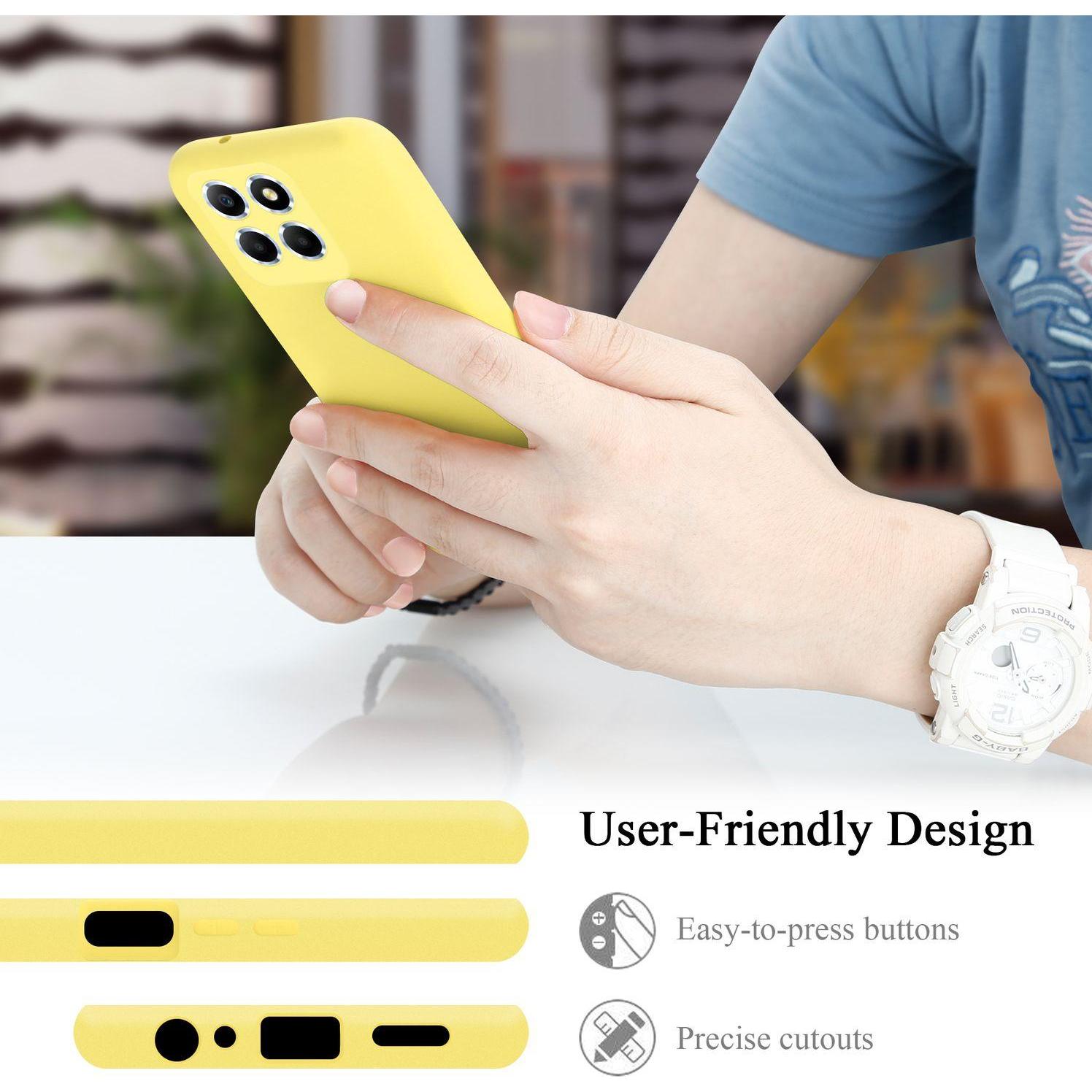Thumbnail - Cadorabo Hülle für Honor X8 5G TPU im Liquid Case Design (Honor X8), Smartphone Hülle, Gelb