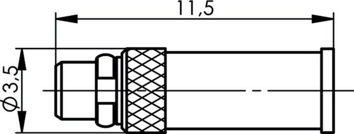 Actual product image Telegärtner MMCX connector