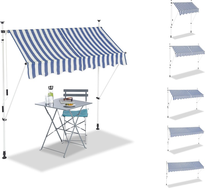 Produktbild Relaxdays Klemmmarkise (2 m)
