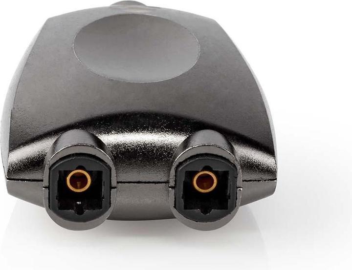 Produktbild Nedis TosLink Adapter, splitter, sluminum - Gray With Metal