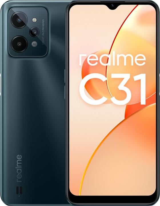 Actual product image realme C31 (64 GB, Dark Green, 6.50", Dual SIM, 4G)