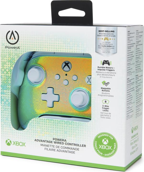 Produktbild PowerA - Advantage Kabelgebundener Controller - Disco Ball (PC, Xbox One S, Xbox Series S, Xbox Series X)