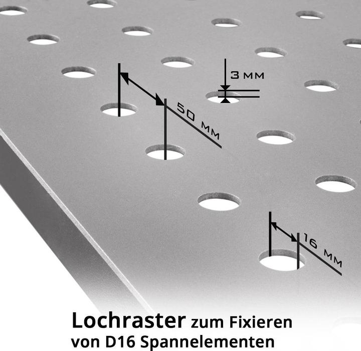 Image du produit Stahlwerk Kit de table de soudure (91.50 cm, 46 cm)