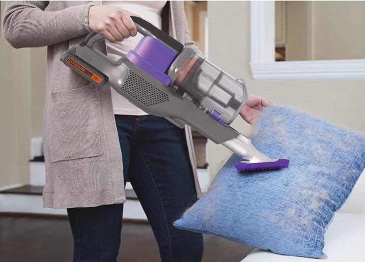 Image du produit Black & Decker Aspirateur bâton sans fil 4en1 Pet POWERIES Extreme