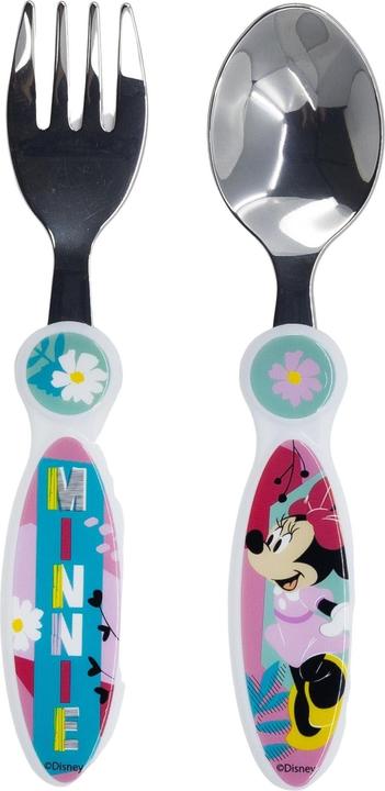 Stor Minnie Mouse Blumen - Besteck