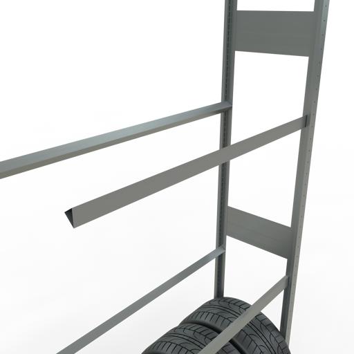 Produktbild Schulte Lagertechnik Räder-Anbauregal MULTIplus151