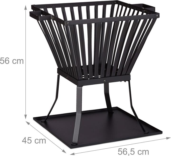 Produktbild Relaxdays Feuerkorb (56.50 cm)
